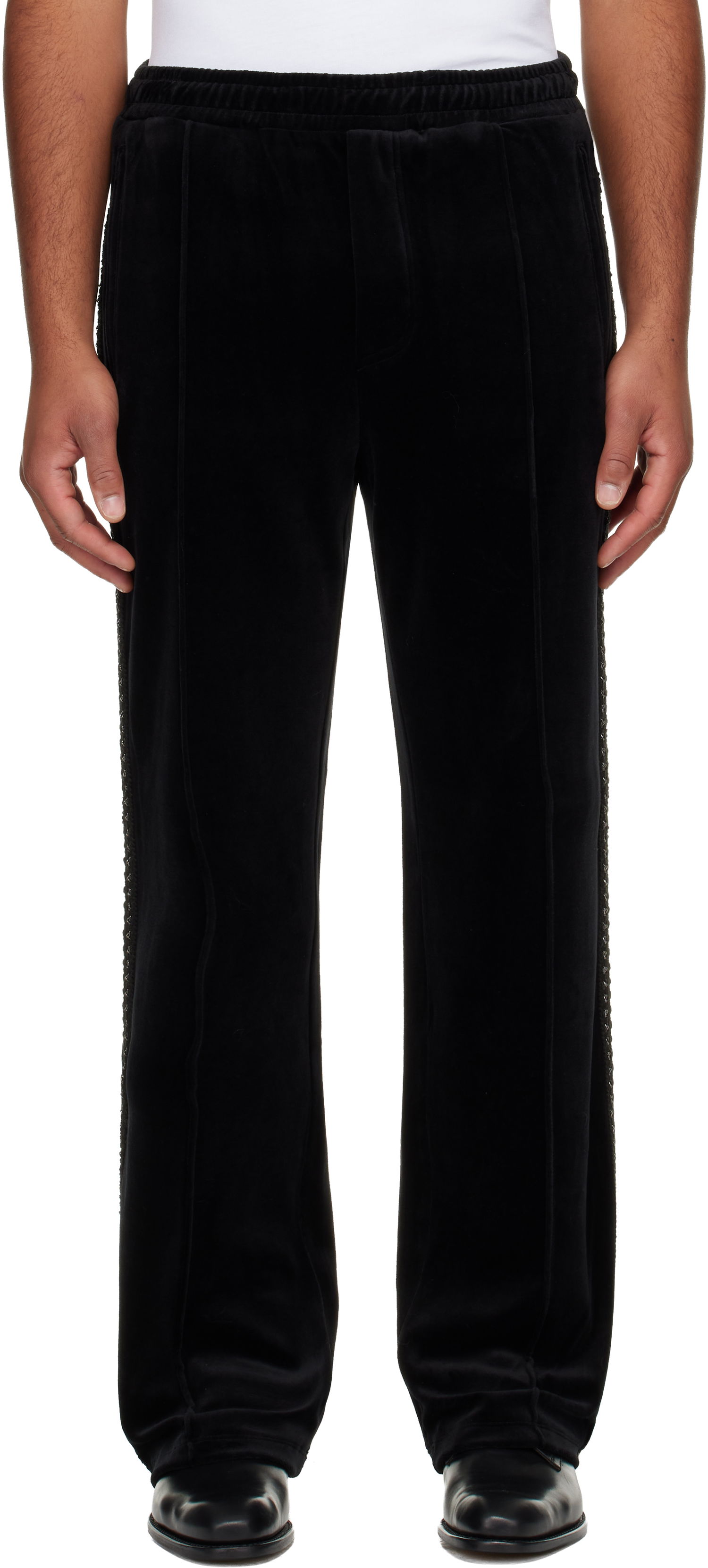 Joggingbukser Andersson Bell Velvet Track Pants Sort | apa854u, 0