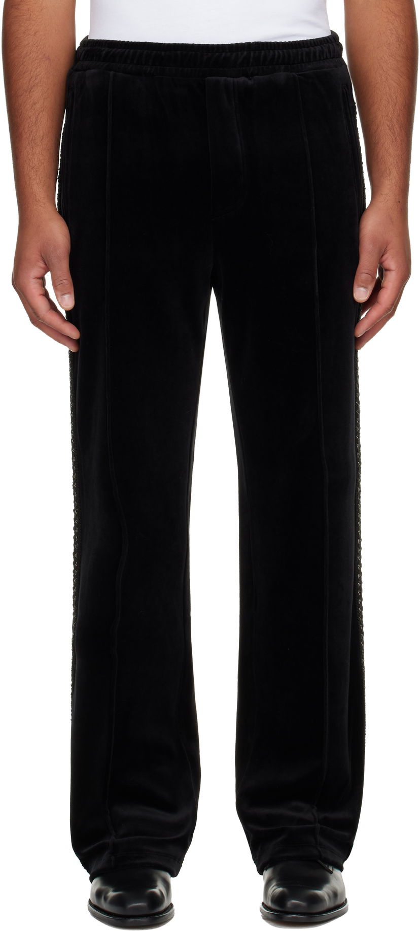 Joggingbukser Andersson Bell Velvet Track Pants Sort | apa854u