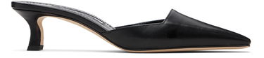 Smykker Manolo Blahnik Manolo Blahnik Moiramu Heeled Sandals Sort | 225-1809, 0