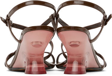 Skopleje Dries Van Noten Dries Van Noten Patent Leather Heeled Sandals Rød | WS251-1644-189, 4