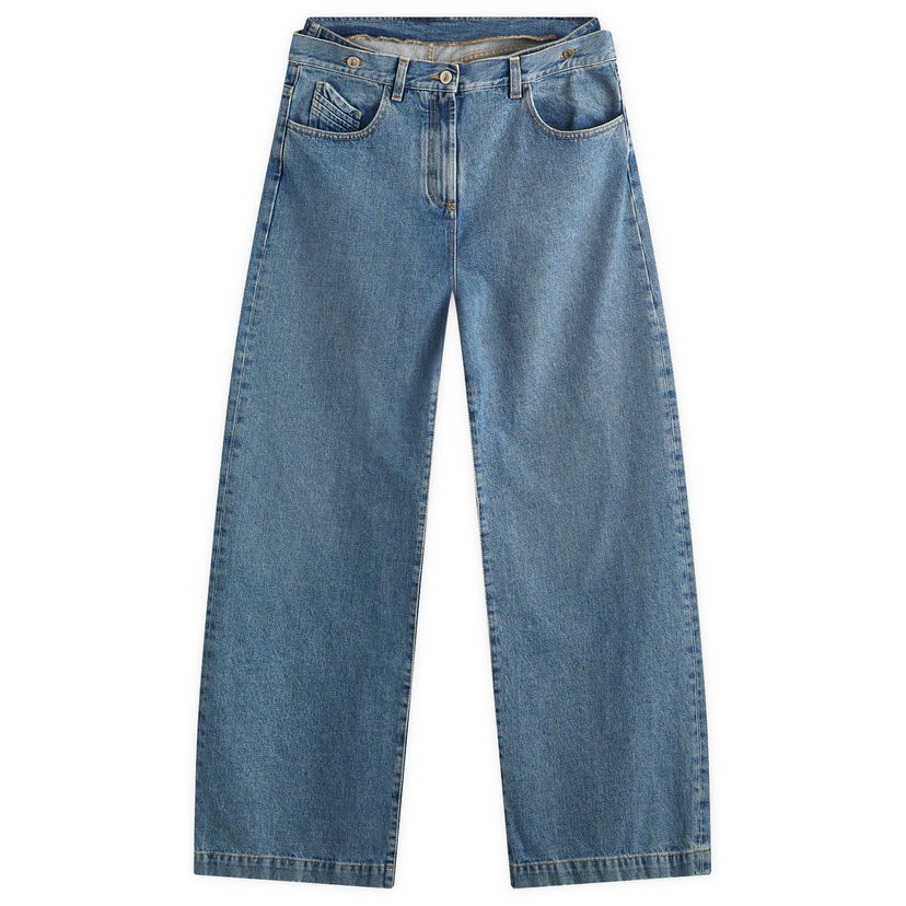 Jeans The Attico The Attico Wide Leg Jeans 27" Blå | 247WCP190-176