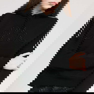 Sweatshirt Kappa Logo Tape Bicli Sort | 3111HQW 005, 3