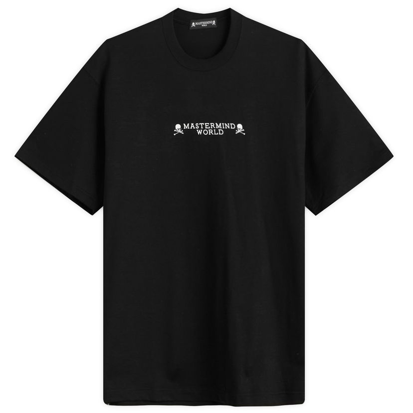 T-shirt Mastermind WORLD MASTERMIND WORLD "I Do Not Care" Short Sleeve T-Shirt Sort | MW25S15-TS048-011