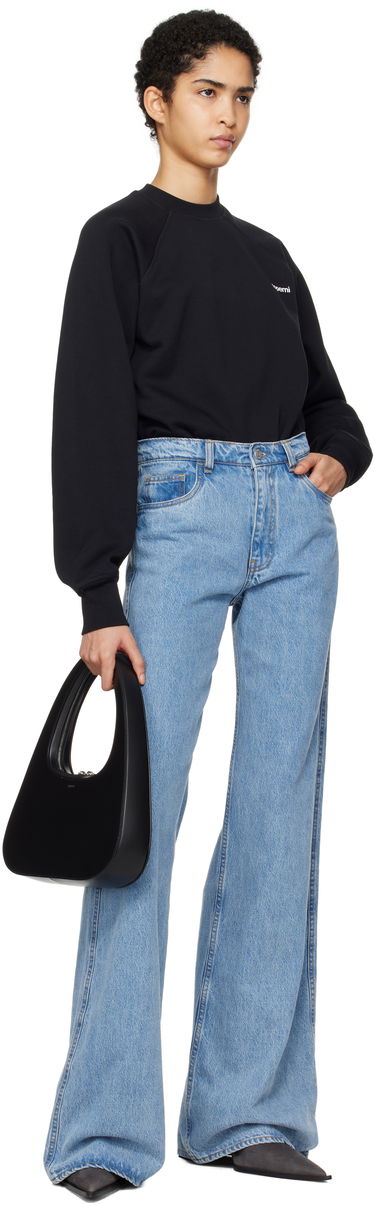 Sweatshirt Coperni Crewneck Sweatshirt Bodysuit Sort | COPJS105F5010, 4