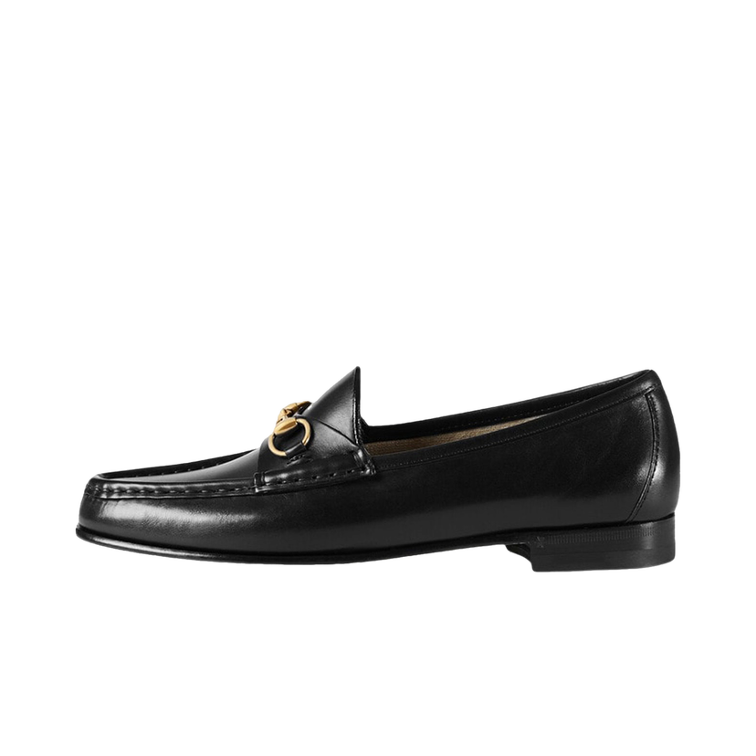 Sneakers og sko Gucci 1953 Horsebit Loafers 'Black Leather' W Sort | 309701 BLM00 1000