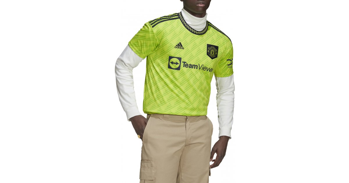 Jersey adidas Performance Manchester United 2022/23 Grøn | he2981, 1