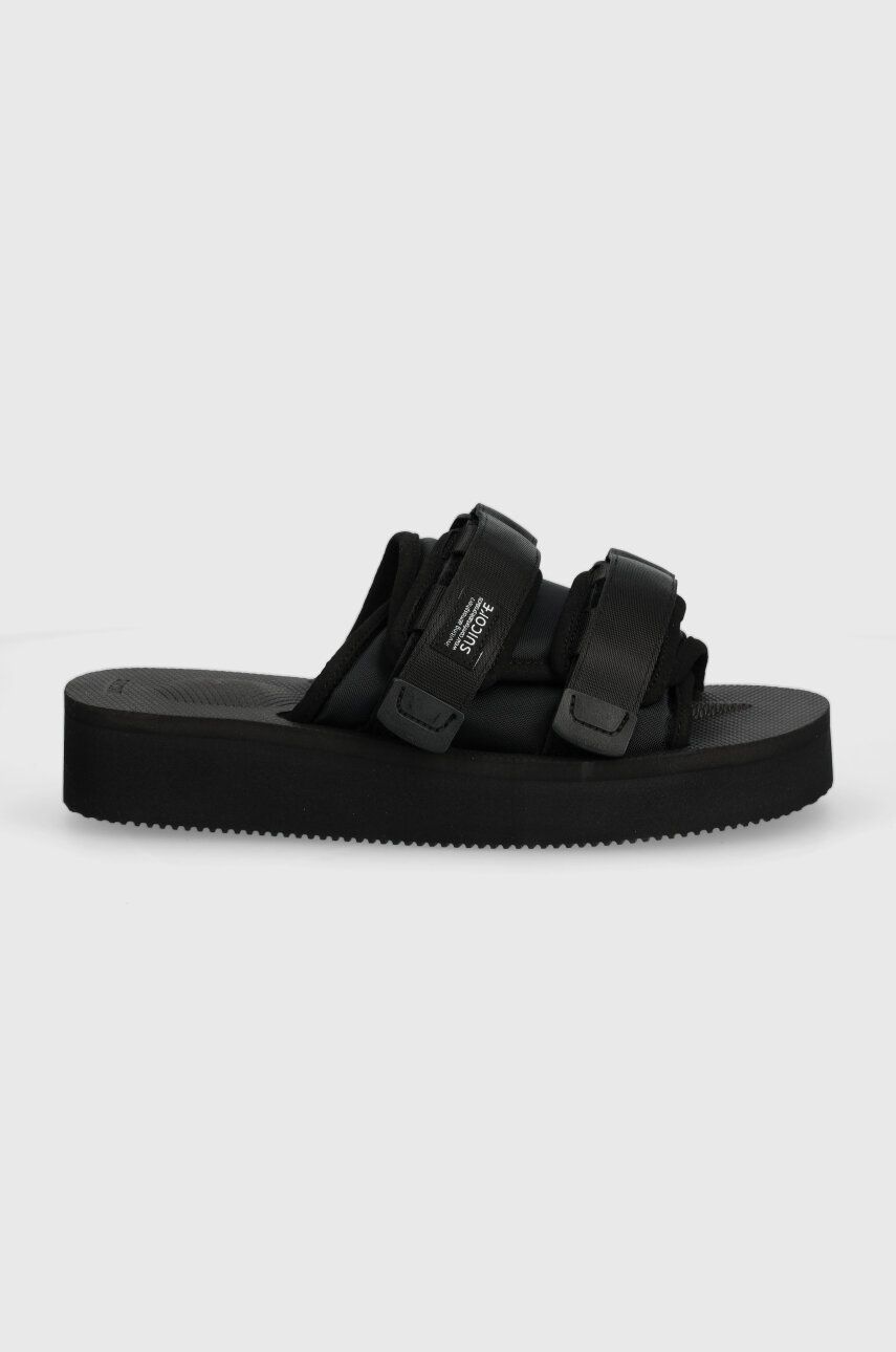 Sneakers og sko SUICOKE Slides Sort | MOTO.PO, 1