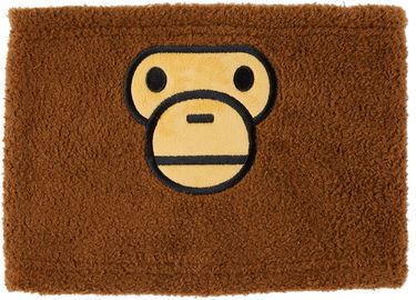 Tørklæde BAPE Baby Milo Boa Neck Warmer Brun | 002GDI803001K, 0