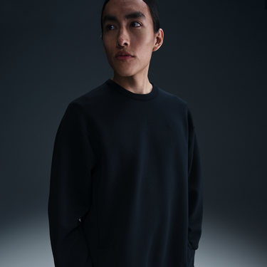 Sweatshirt Nike Dri-FIT 24.7 Impossibly Soft Crewneck Sweatshirt Sort | HQ6964-010, 4
