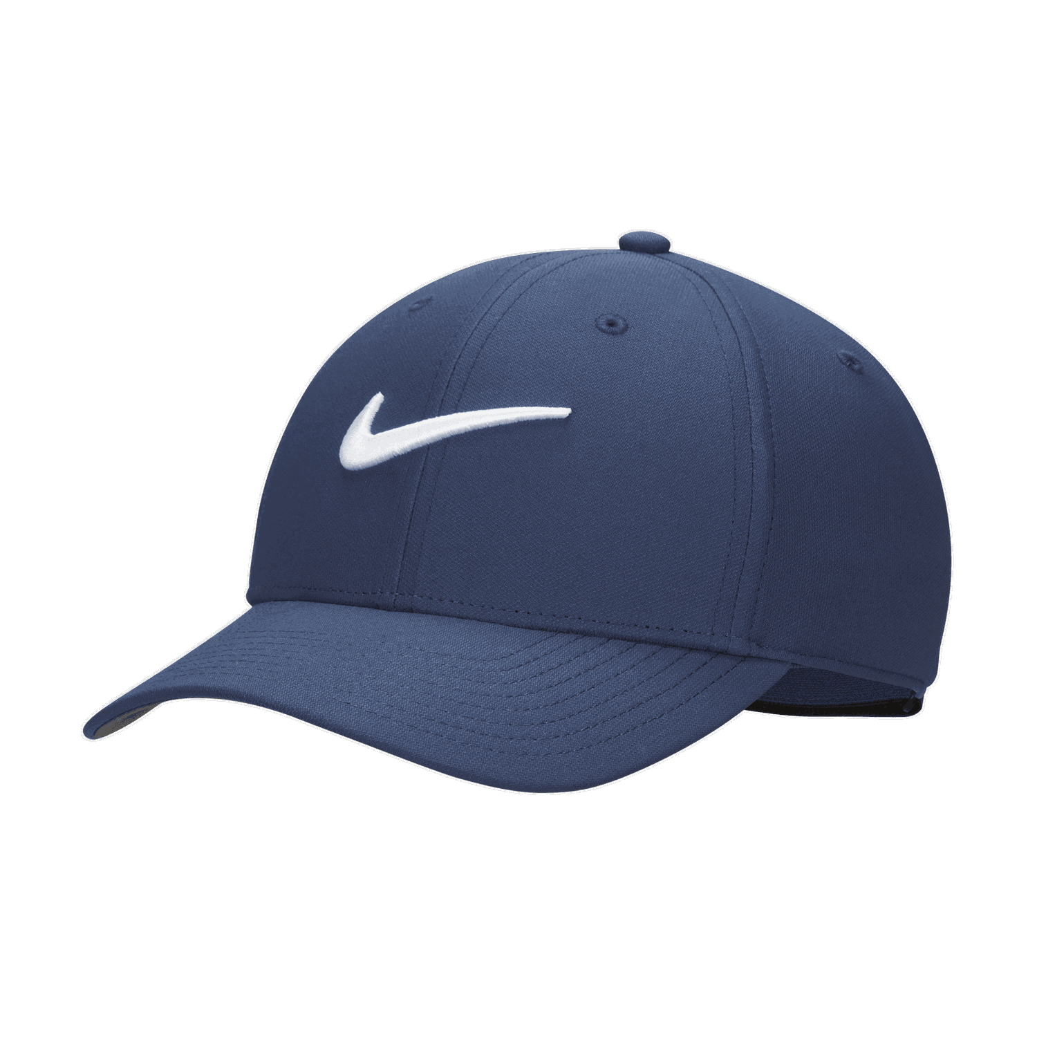 Kasket Nike Dri-FIT Club Swoosh Mørkeblå | FB5625-410, 0