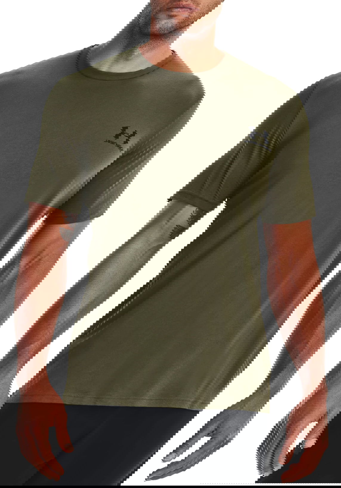 T-shirt Under Armour Sportstyle Tee Grøn | 1326799-390, 0