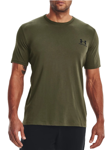 T-shirt Under Armour Sportstyle Tee Grøn | 1326799-390
