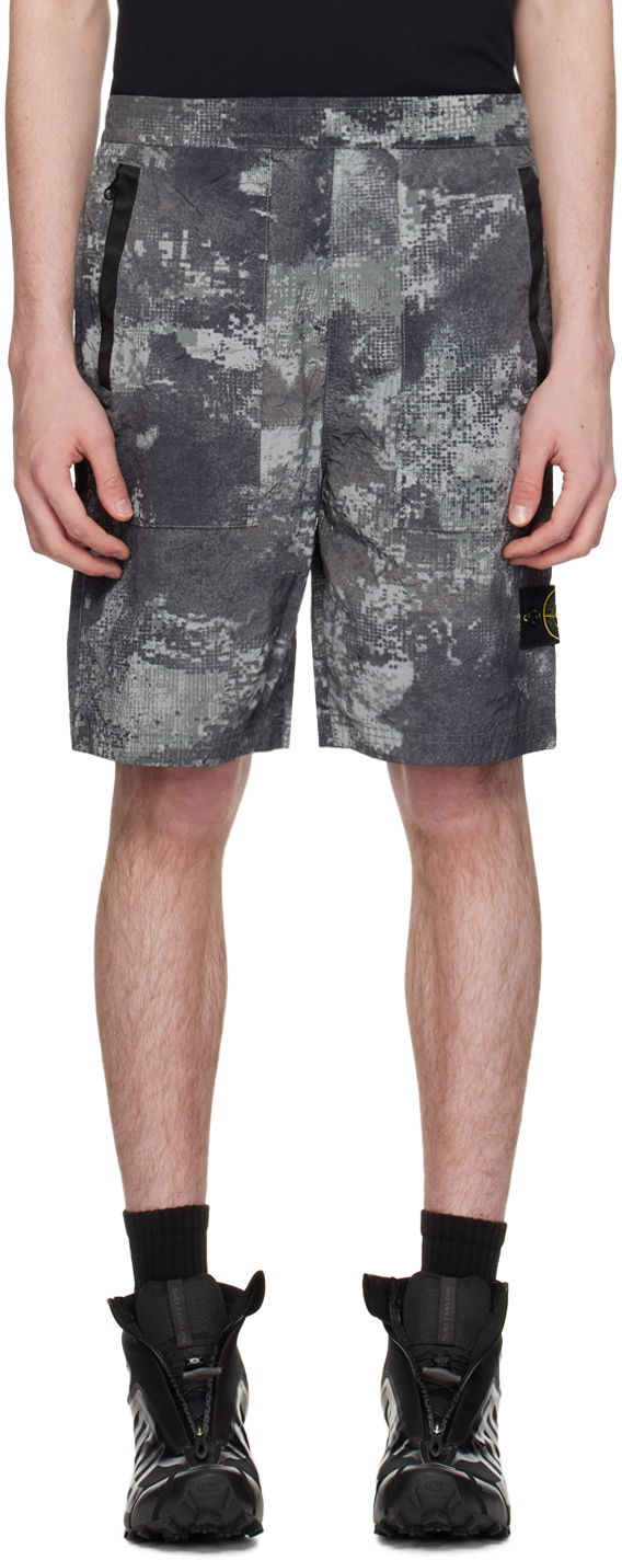 Shorts Stone Island Drawstring Shorts Grå | 8015L20E1