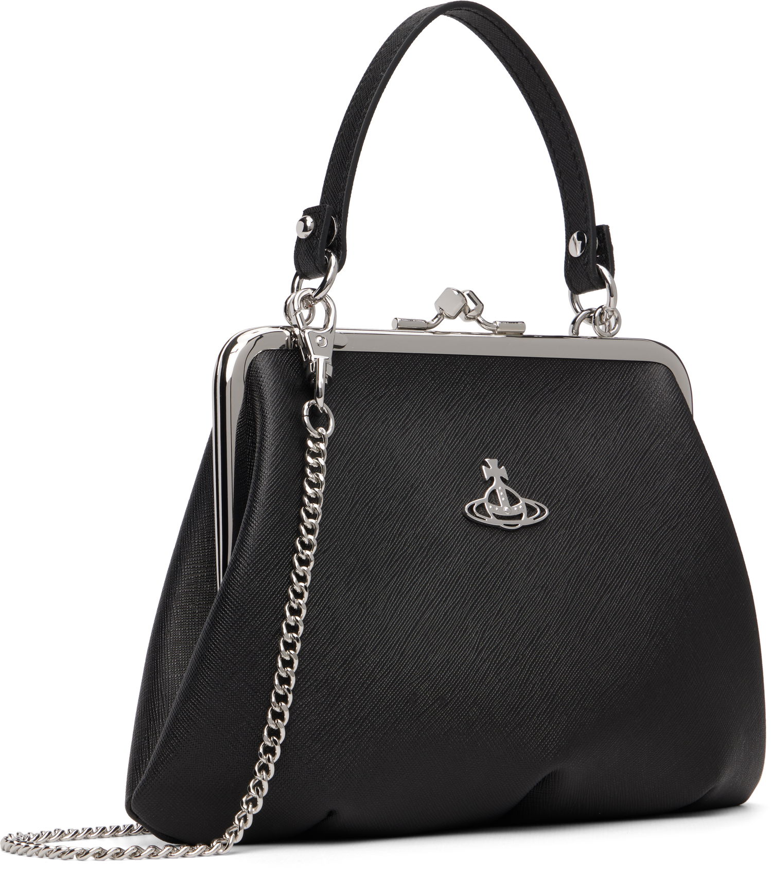 Håndtaske Vivienne Westwood Vivienne Westwood Granny Frame Bag Sort | 4B010006W-S0021-, 1
