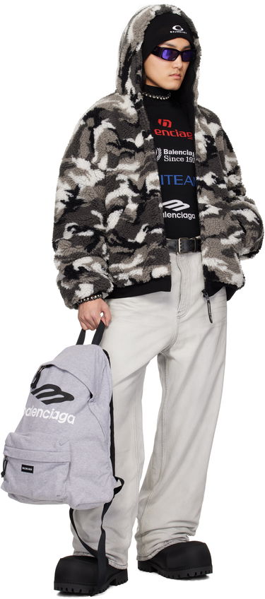 Jeans Balenciaga Balenciaga Waterproof Denim Jeans Grå | 774196-TRW54-9800, 3