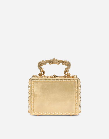 Håndtaske Dolce & Gabbana Dolce & Gabbana Dolce Box Bag with Mirrored Detailing Lyserød | BB5970AD78380995, 3