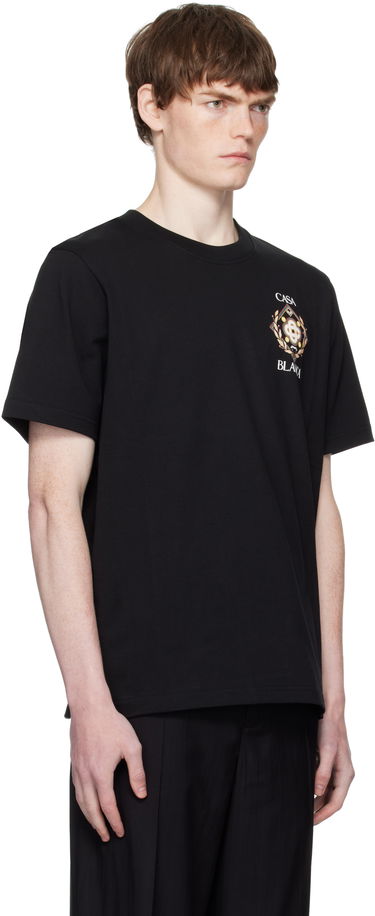 T-shirt Casablanca Casablanca Tennis Club Icon T-Shirt Sort | MPF25-JTS-001-12-EX, 1