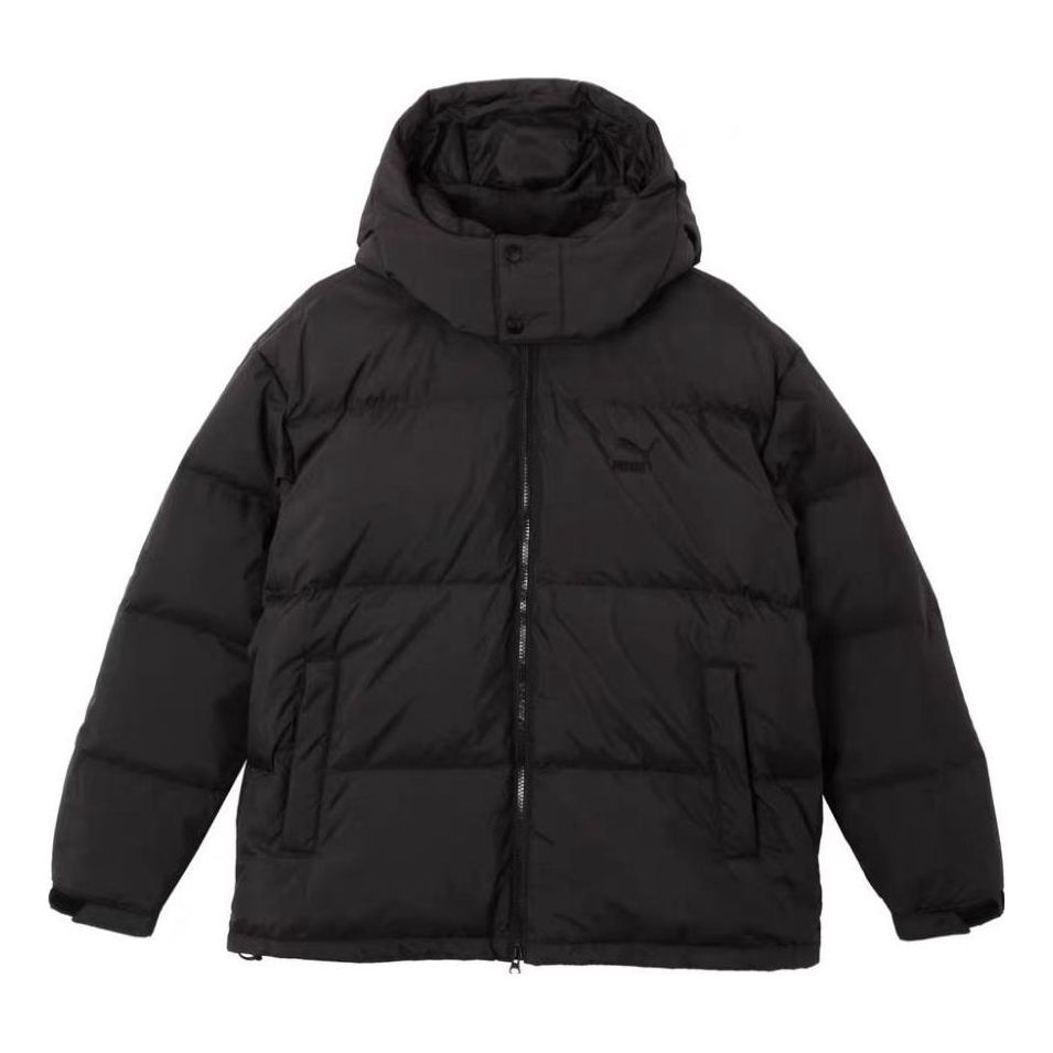 Puffer jakke Puma Puffer Winter Jacket Sort | 674276-01, 0