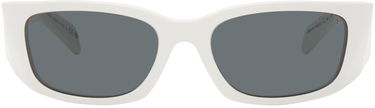 Solbriller Prada Sunglasses White Hvid | 0PR A14S 8056262049785, 0