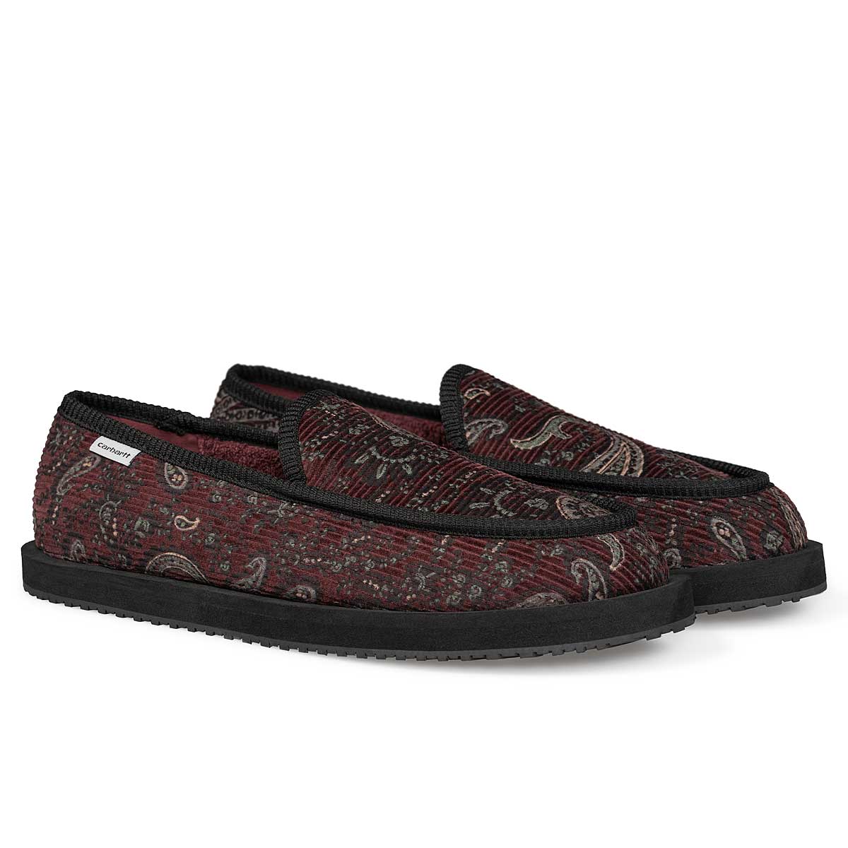 Sneakers og sko Carhartt WIP Paisley Slippers "Paisley Print/Buckeye" Bourgogne | I032613.1U6XX, 1