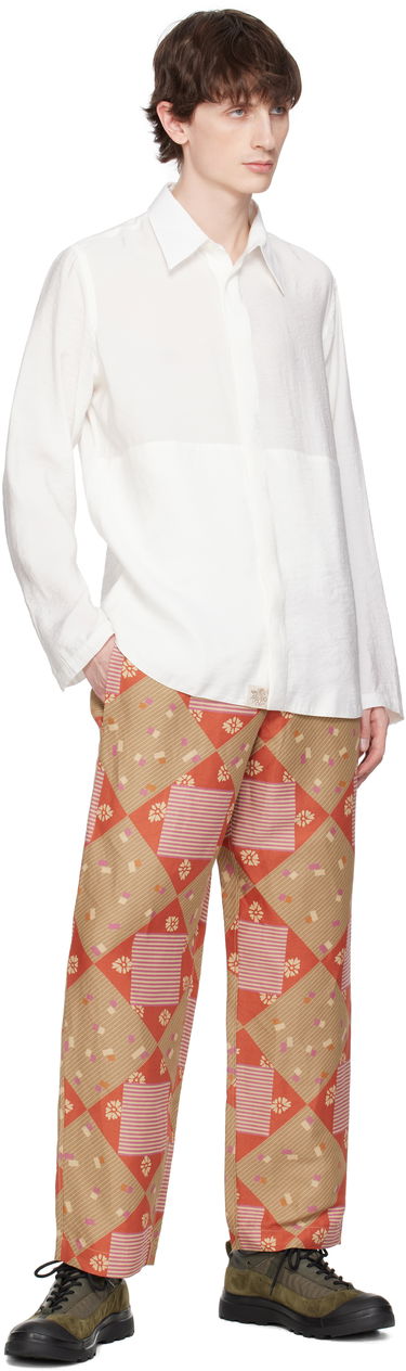 Joggingbukser Ranra RANRA Print Collector Trousers Orange | AMSS25TP01605, 3