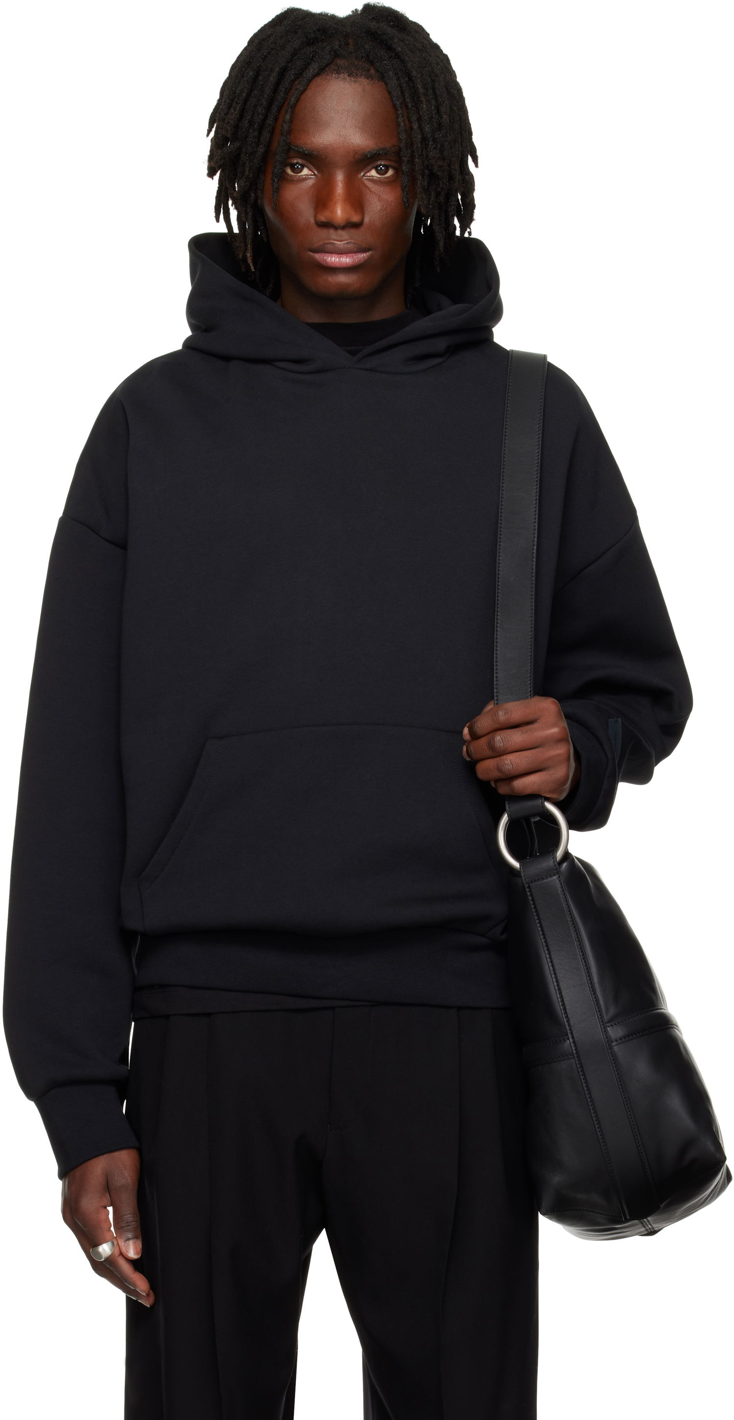 Sweatshirt Fear of God Fear of God ESSENTIALS Classic Hoodie Sort | 192AS252050F, 0