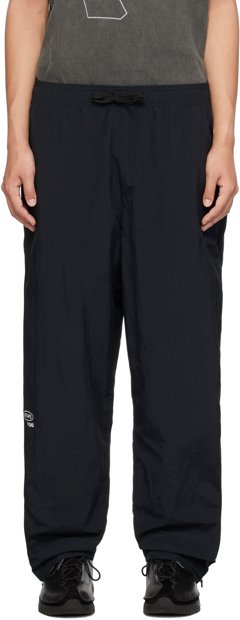Cargo bukser WTAPS Sweatpants 01 Sort | 242CWDT-PTM01