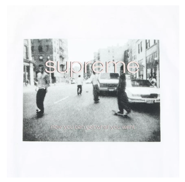 T-shirt Supreme Crew 96 Tee Hvid | SS24T24 WHITE, 1