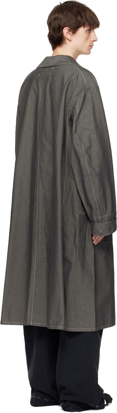 Regnfrakke Maison Margiela Maison Margiela Canvas Coat Grå | S50AA0156 M35299, 2