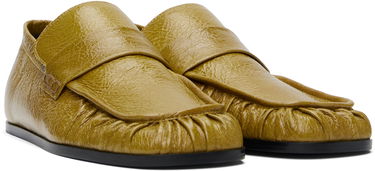 Sneakers og sko Jil Sander Jil Sander Patent Leather Loafers Gul | J16WR0022_P8297, 3