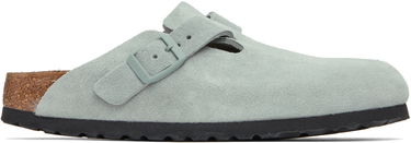 Tøj Birkenstock Birkenstock Boston Soft Footbed Slip-on Loafers Grå | 1029801, 0