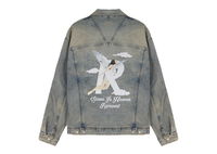 Represent Storms In Heaven Jacket Blue Cream
