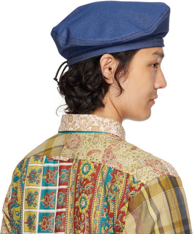 Baret Engineered Garments Engineered Garments Denim Beret Blå | 25S1H005, 2