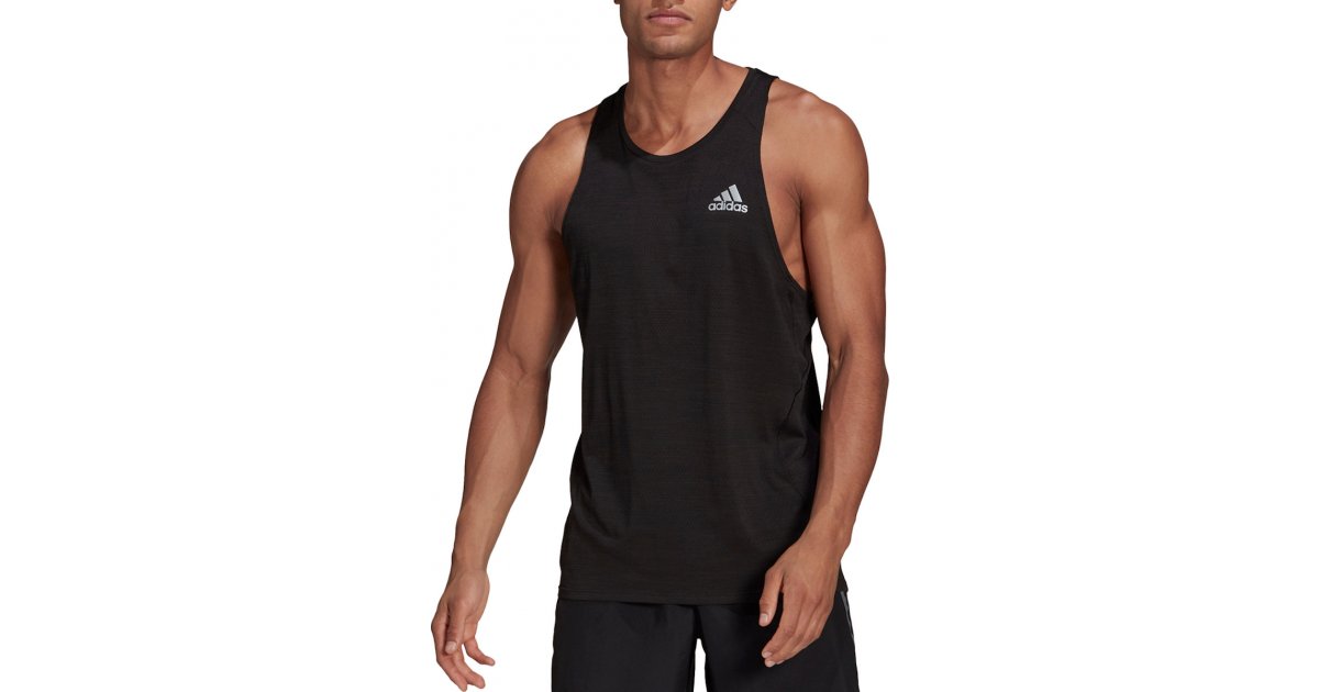 Tanktop adidas Performance Tee Runner Sort | gn2164, 1