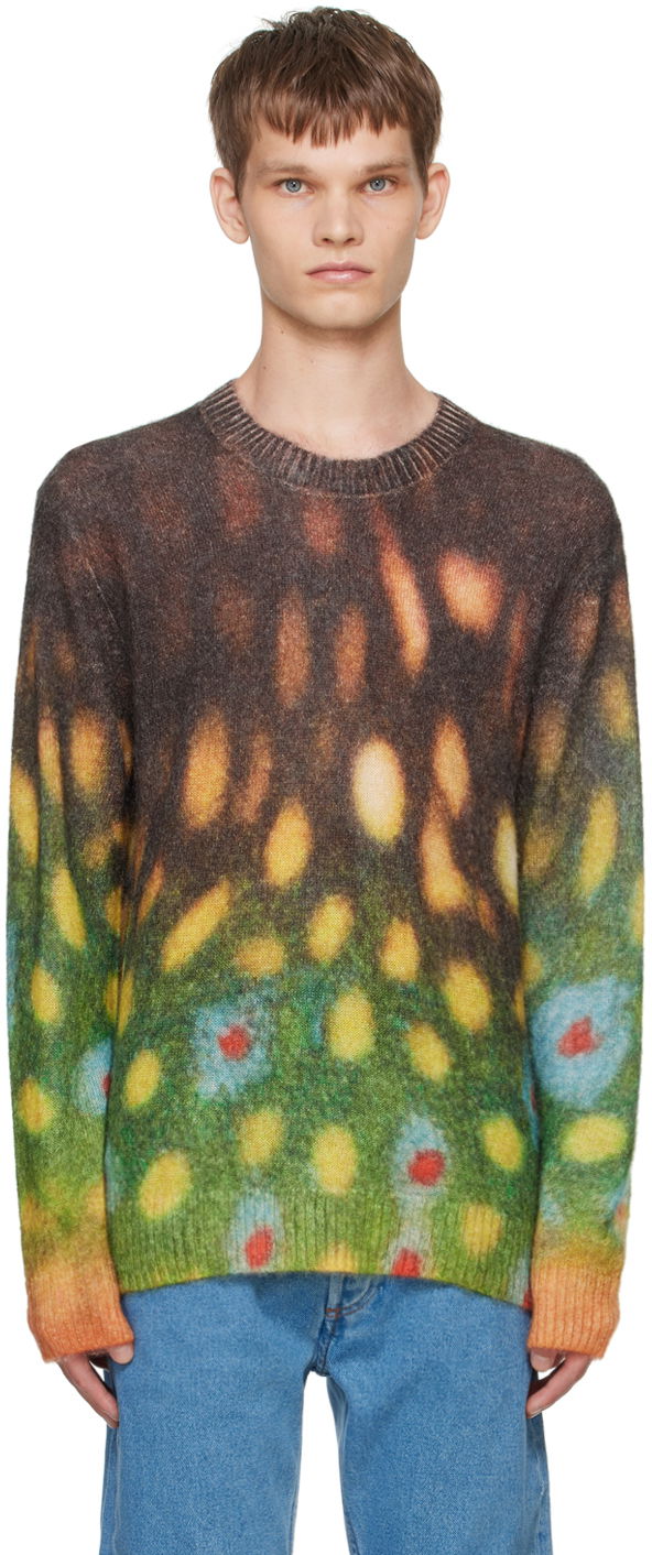 Sweater A.P.C. Multicolor Tame Impala Edition Rocker Sweater Flerfarvet | WOART-M23395