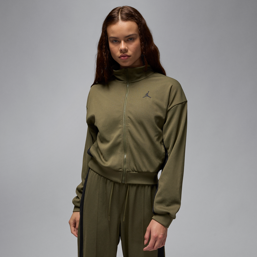 Træningsdragt Jordan Jordan Knitted Track Jacket Grøn | FV7104-222