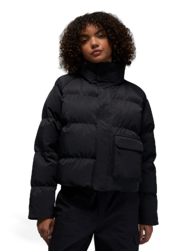 Puffer jakke Jordan Flight Puffer Jacket Sort | DR0546-010