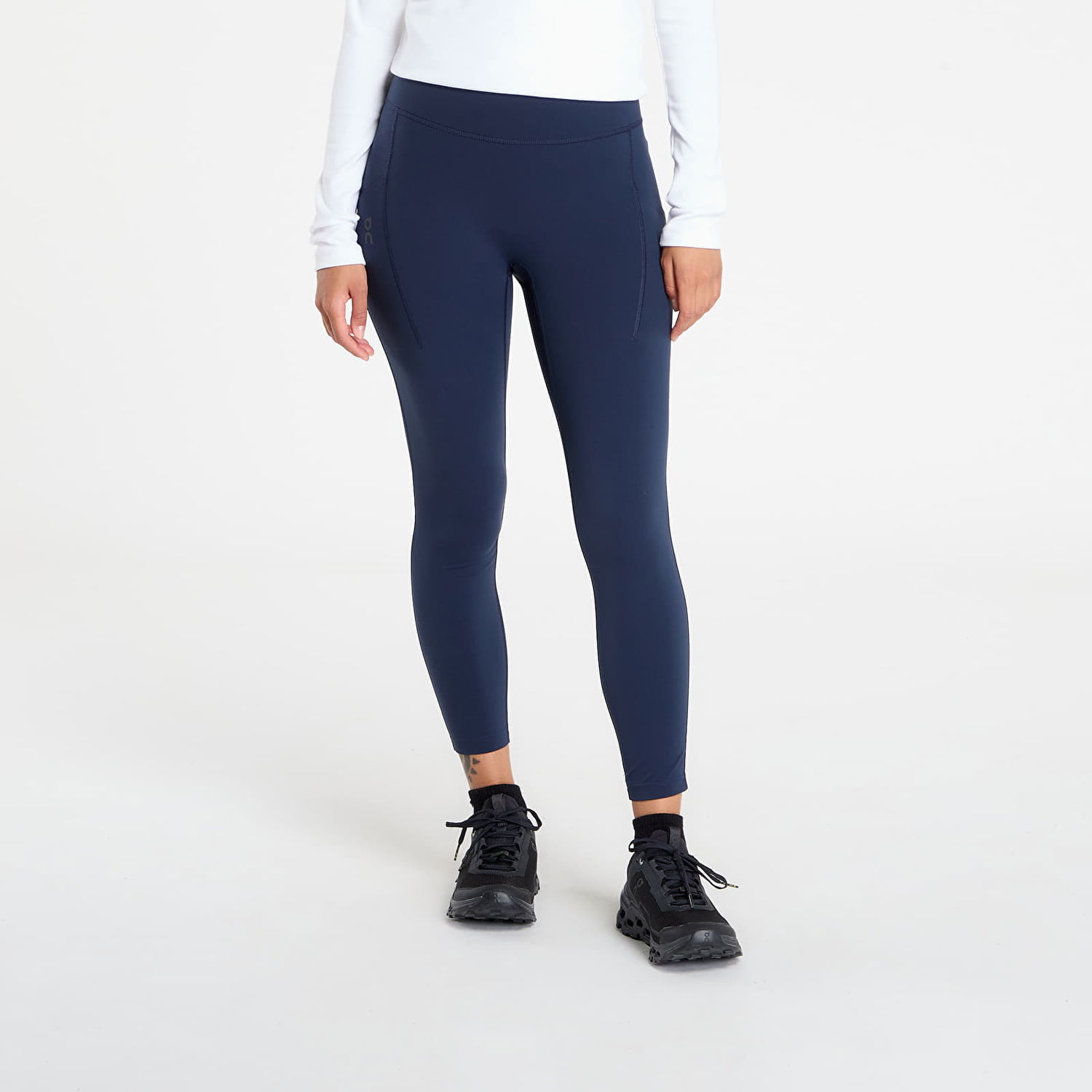 Sokker On Running Performance Tights 7/8 Mørkeblå | 1WF30200255 W, 0
