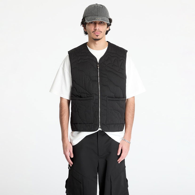 Vest Footshop Silver Lining Quilted Vest Sort | FTSHP_467
