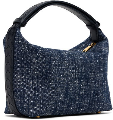Håndtaske Bottega Veneta Bottega Veneta Wallace Shoulder Bag Mørkeblå | 815689 V52M2, 2