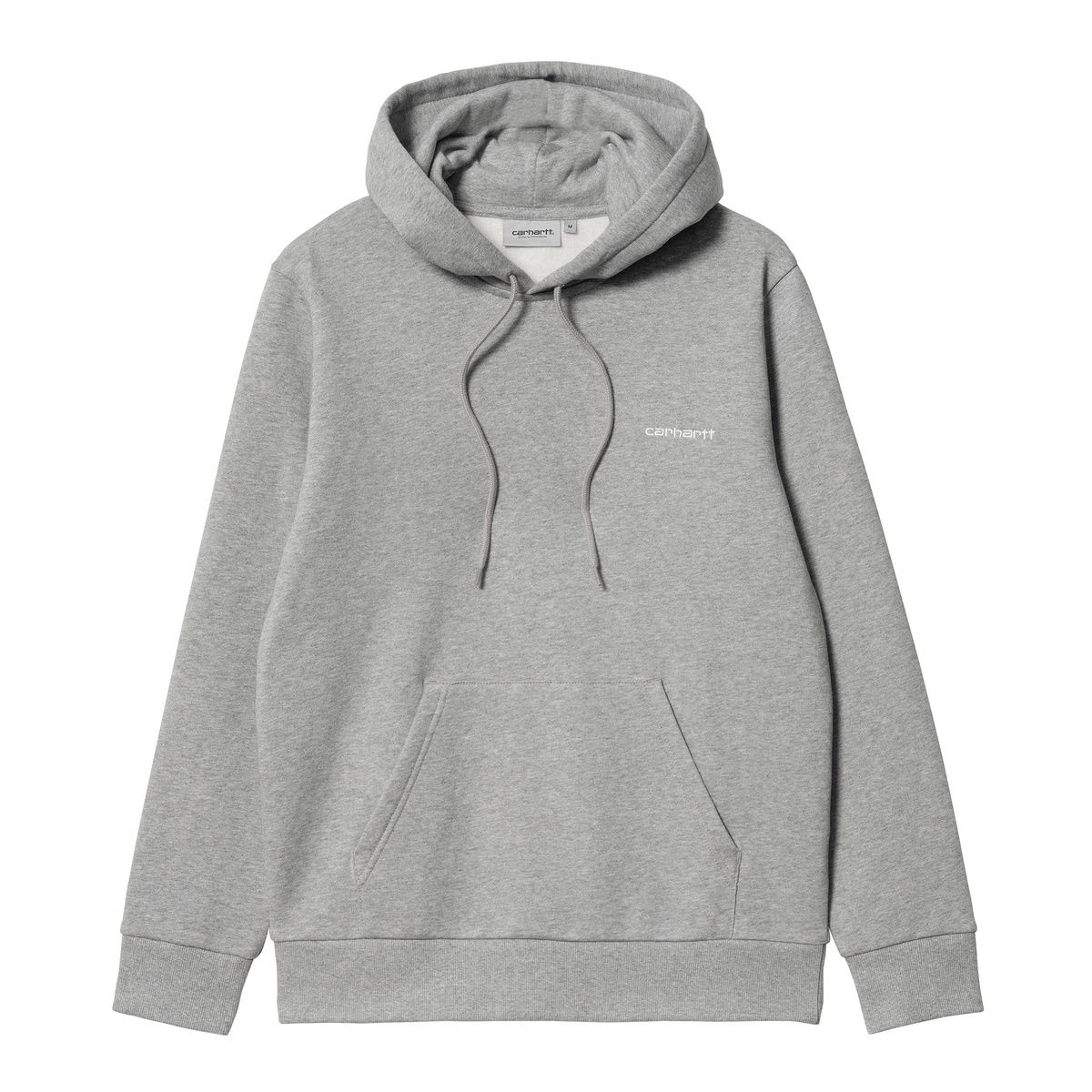 Sweatshirt Carhartt WIP Script Embroidery Hoodie Grå | I033658_00D_XX, 1