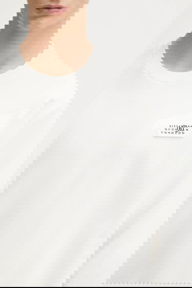 Sweatshirt Maison Margiela MM6 Maison Margiela Print Sweatshirt Hvid | SH2GU0025.M25024.101, 3