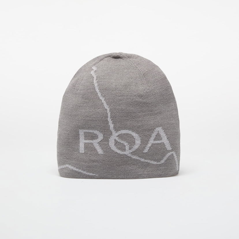 Beanie ROA ROA Logo Wool Beanie Grå | RBUW288YA12 GRY0001