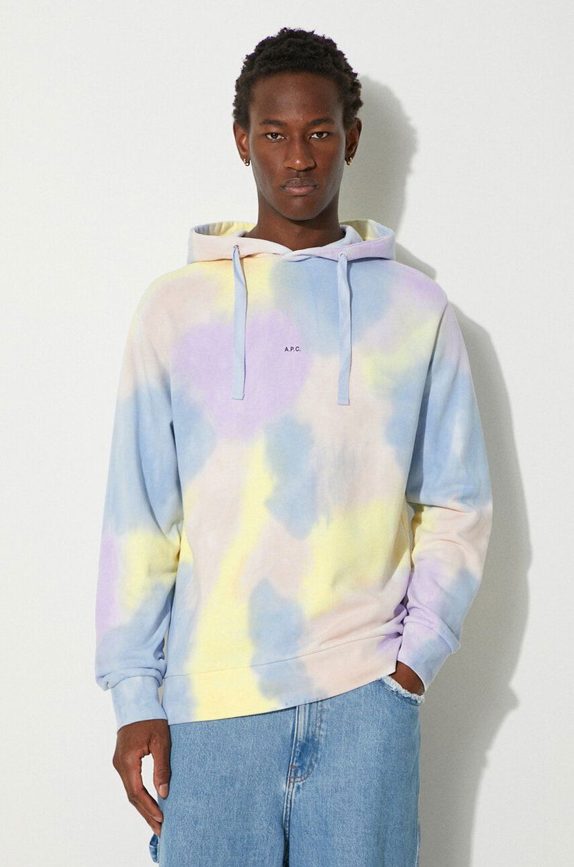 Sweatshirt A.P.C. Hoodie Victor Multicolor Flerfarvet | COEWP.H27703