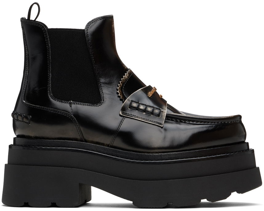 Sneakers og sko Alexander Wang Platform Boots Sort | 30324B027, 0