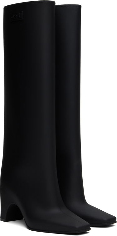 Sneakers og sko Coperni Rubber Bridge Tall Boots Sort | COPSH43F9005, 3