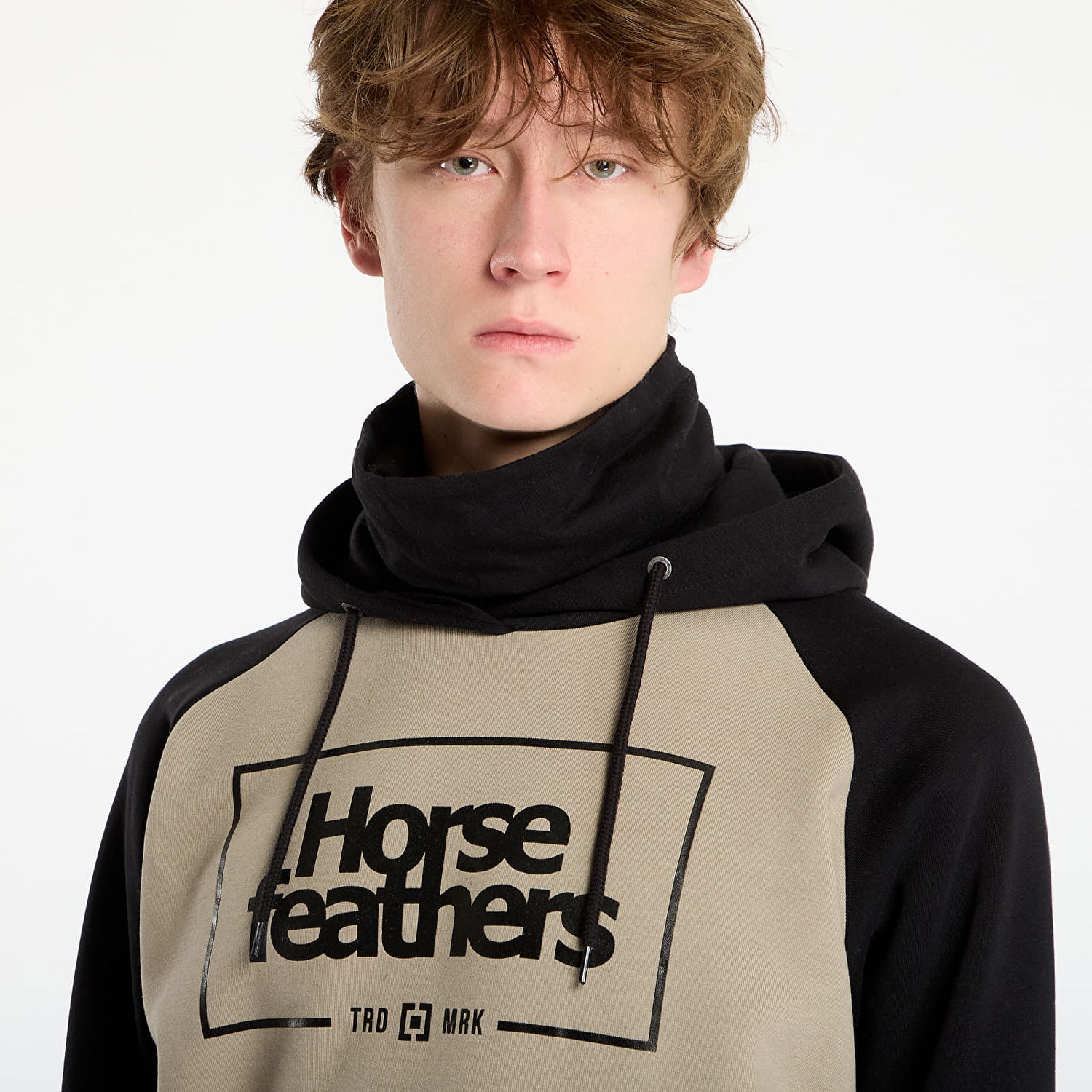 Sweatshirt Horsefeathers Raglan Sleeve Graphic Hoodie Sherman Flerfarvet | SM1166L, 1