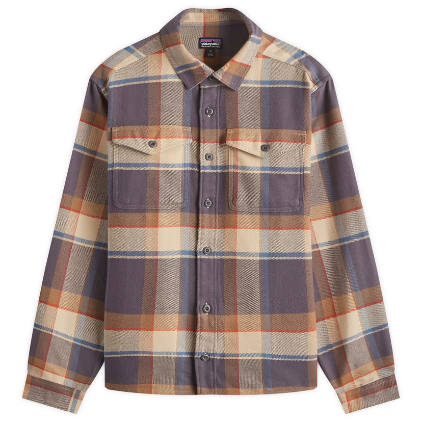 Skjorte Patagonia Fjord Flannel Shirt Grå | 42401-SRFY