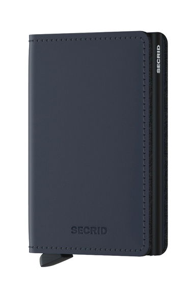 Tegnebog Secrid Secrid Slim Wallet Mørkeblå | SM.NIGHTBLUE, 0