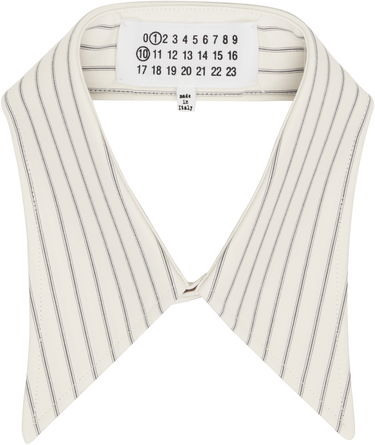 Skjorte Maison Margiela Maison Margiela Stripe Collar Hvid | S50FX0035 M35305, 0